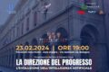 Presentart presenta la direzione del progresso, il libro di Giovanni Cozza all'università di Bologna.