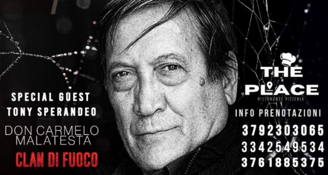 Tony Sperandeo presentazione film La squadra 19 Maddaloni 2026