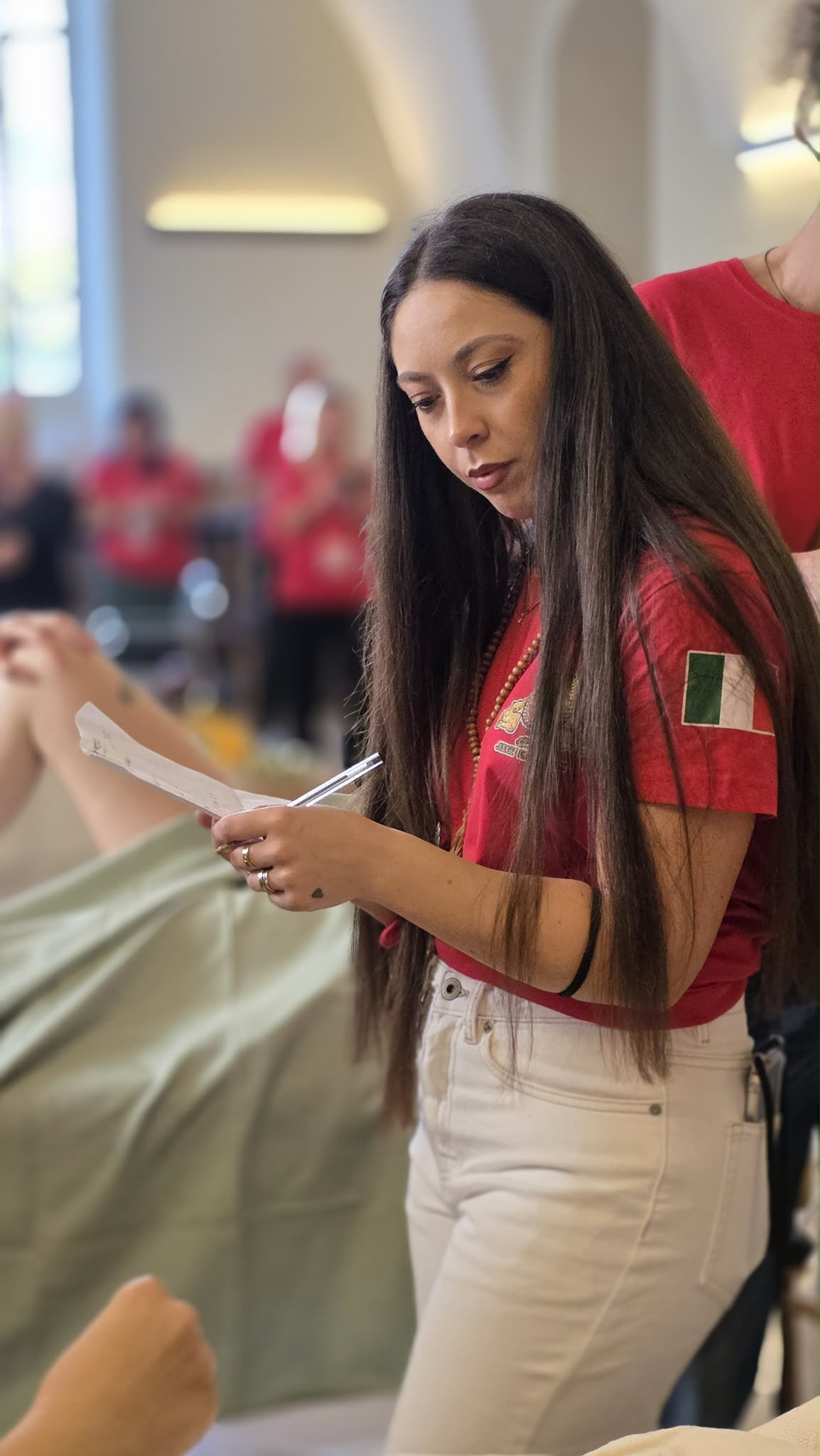 La professionista di Pontelandolfo, vicepresidente della Federazione del Mondo di Massaggio per la Campania, quest’anno per la prima volta tra i giudici del Campionato
